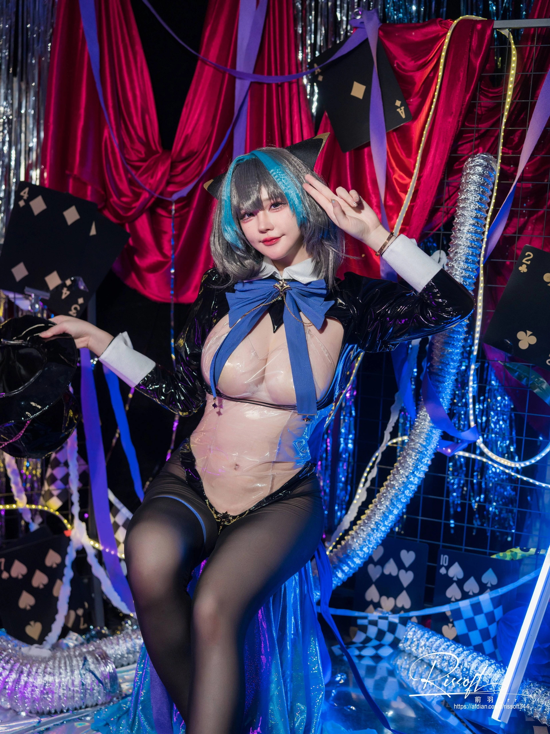 前羽_rr – NO.022 柴郡魔术师 3